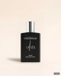 Ares Parfum von Celesteau, mattschwarzer Flakon (KI-Bild)