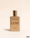 Luxe Parfum von Celesteau, goldener Flakon (KI-Bild)