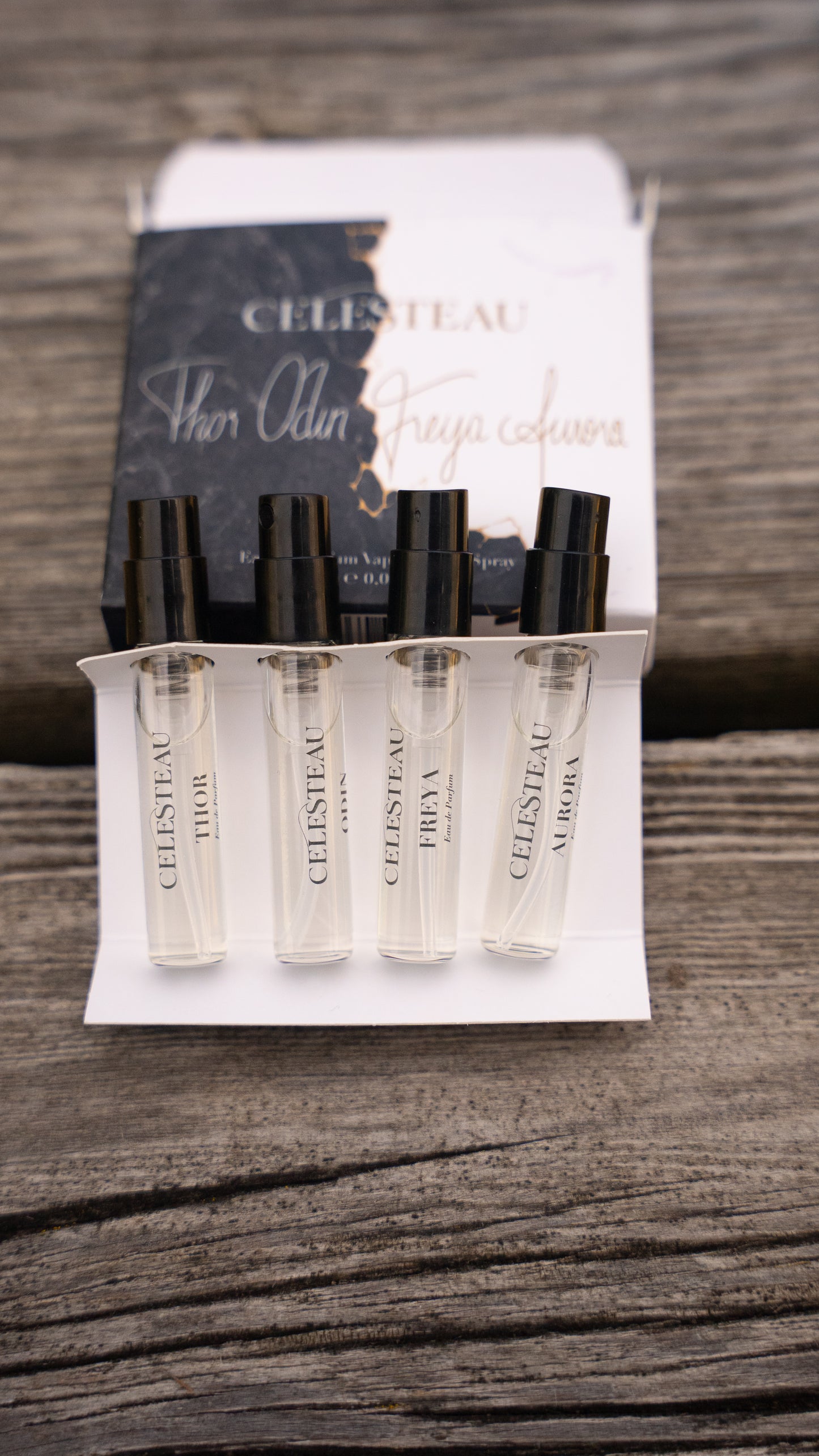 Testkit - Eau de Parfum (Odin, Thor, Freya, Aurora)